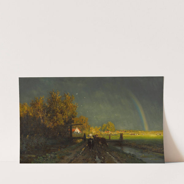 The rainbow by Willem Roelofs