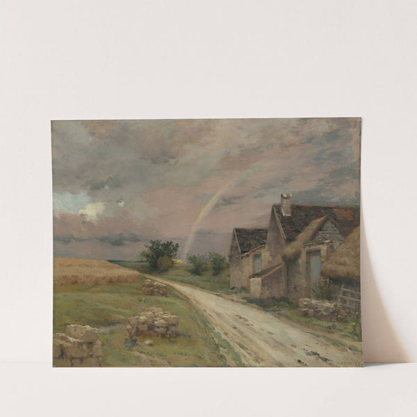 The Rainbow, Achères la Forêt (1883) by Jean Charles Cazin