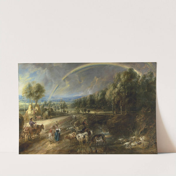 The Rainbow Landscape by Peter Paul Rubens
