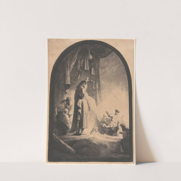 The Raising of Lazarus by Rembrandt van Rijn