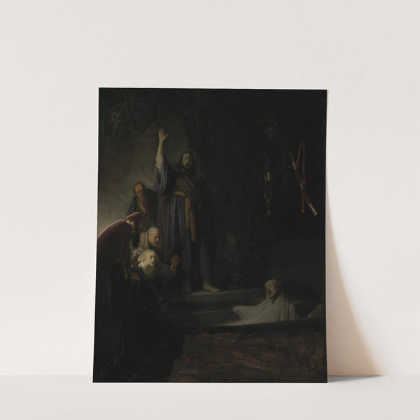 The Raising of Lazarus by Rembrandt van Rijn
