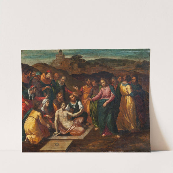 The Raising of Lazarus by Scarsellino