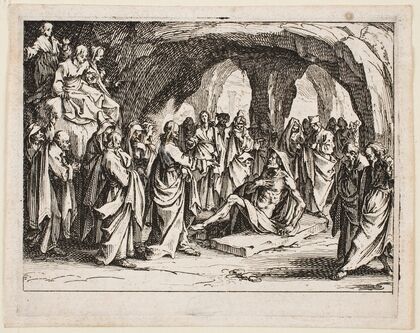 The Raising of Lazarus (1635) — size preview