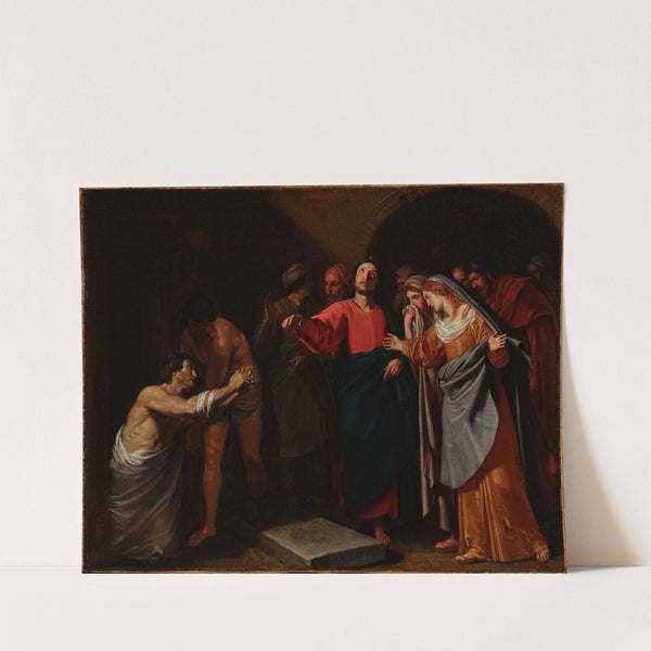 The Raising Of Lazarus (1640) by Andrea Vaccaro