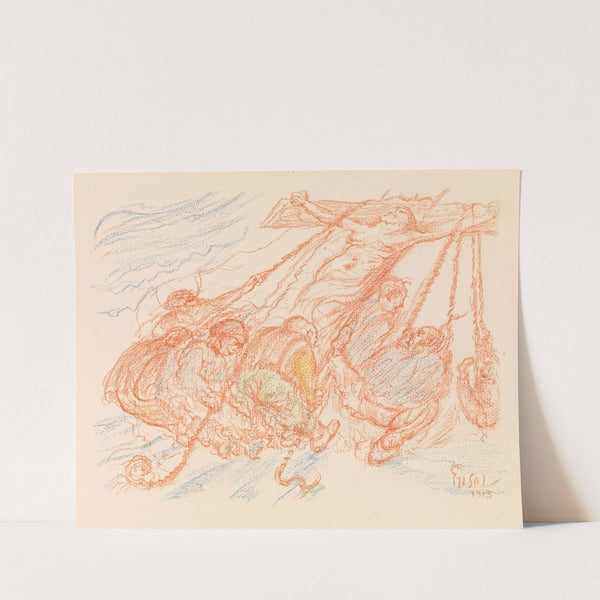 The Raising of the Cross by James Ensor