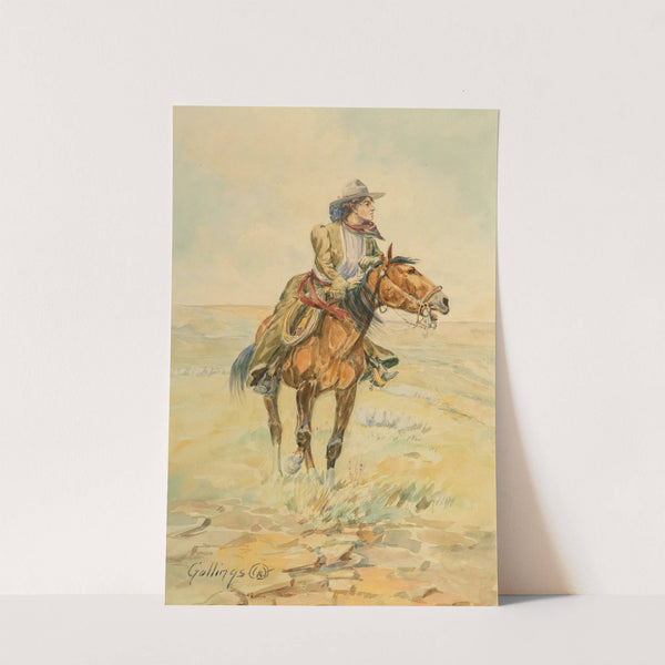 The Range Land Girl by Elling William Gollings