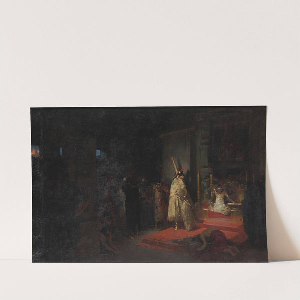 The ransom of Atahualpa (1896) by Carlos Baca-Flor