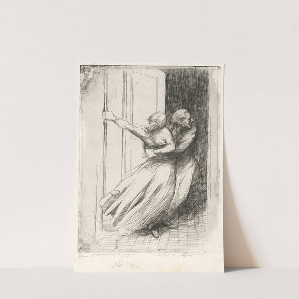 The Rape (Le Viol) (c. 1886) by Albert Besnard