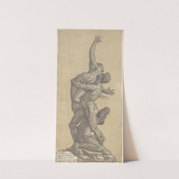 The Rape of a Sabine by Andrea Andreani