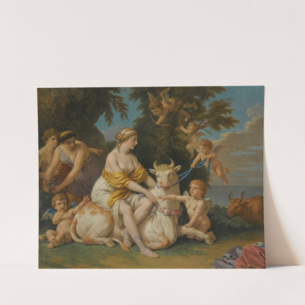 The Rape Of Europa by Louis-Jean-François Lagrenée