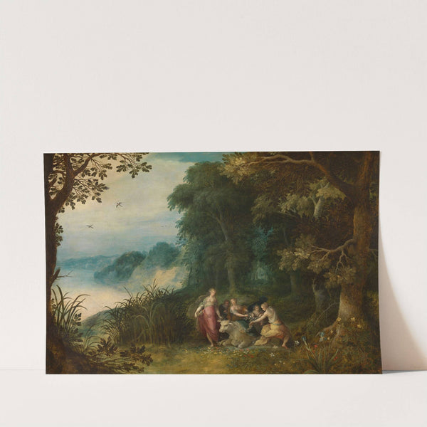 The rape of Europa by Abraham Govaerts