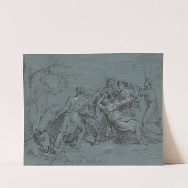The Rape of Europe by Jean Antoine Verschaeren
