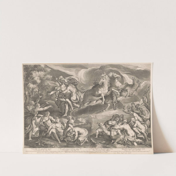 The rape of Proserpina by Lucas Kilian