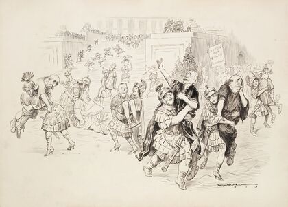 The rape of the Sabine men (1913) — size preview