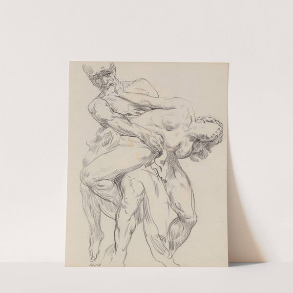 The Rape of the Sabine Women by James Ensor