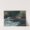 The Rapids, Hudson River, Adirondacks (1894) by Winslow Homer