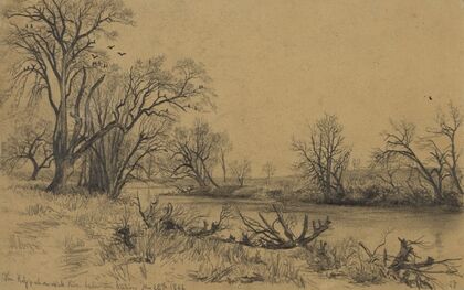 The Rappahannock River below the Station, Jan. 28, 1864