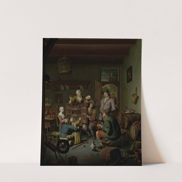 The Raree-show (’t Fraay Curieus) by Willem Van Mieris