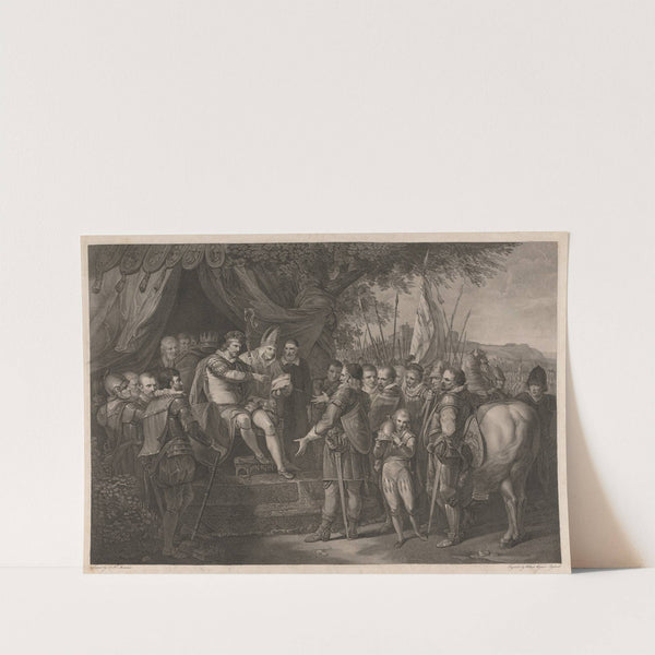 The Ratifying Magna Charta by King John by John Hamilton Mortimer