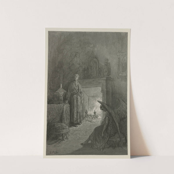 The Raven Pl.04 (1884) by Gustave Doré