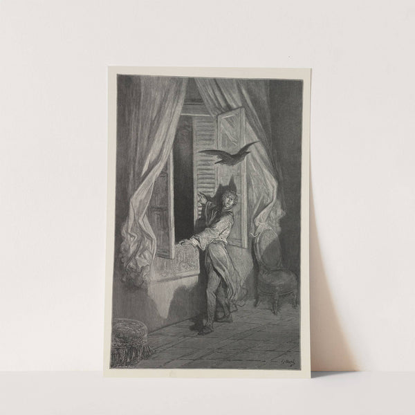 The Raven Pl.13 (1884) by Gustave Doré