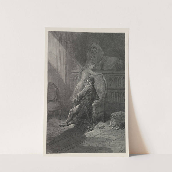 The Raven Pl.20 (1884) by Gustave Doré