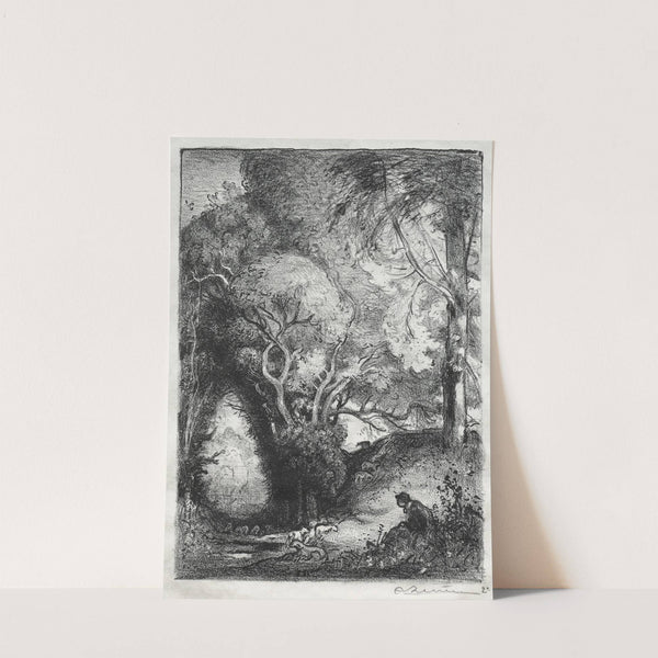 The Ravine in June (c. 1870–1918) by Auguste Louis Lepère