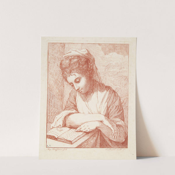 The reading girl (1781) by Angelica Kauffmann