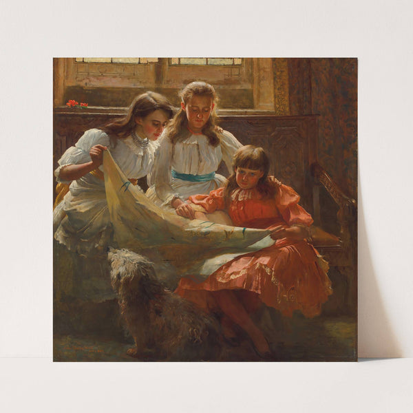 The reading lesson by Arthur Trevethin Nowell