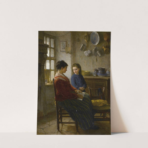 The Reading Lesson by Paul Seignac