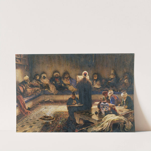 The Reading of a Firman (1833 - 1834) by Alexandre-Gabriel Decamps