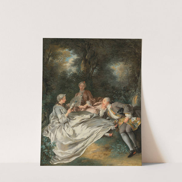 The Reading Party by Jean-François de Troy