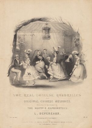 The real Chinese quadrilles from Original Chinese melodies (1840-1859)