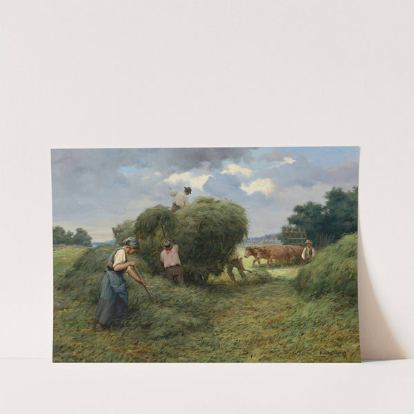 The reapers by Ernest Chateignon