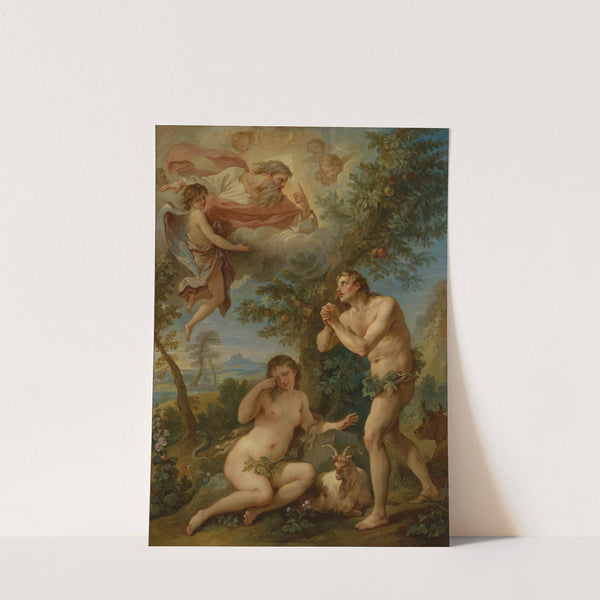 The Rebuke of Adam and Eve (1740) by Charles-Joseph Natoire