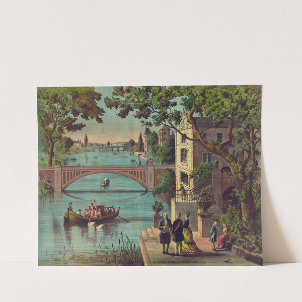 The reception of Benjamin Franklin in France (1888) by Charles Brothers