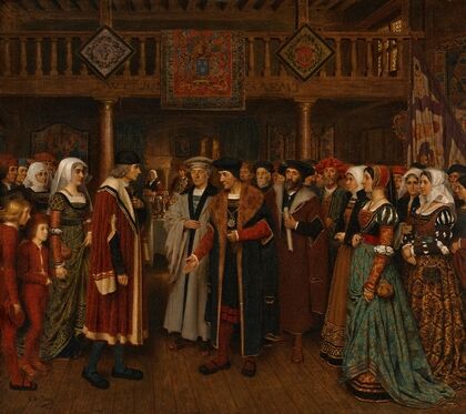 The reception of Quentin Metsys into the Guild of St. Luke of Antwerp