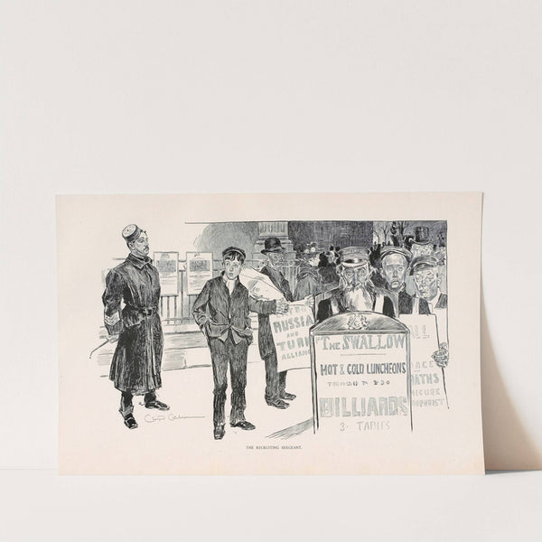 The recruiting sergeant (1896) by Charles Dana Gibson