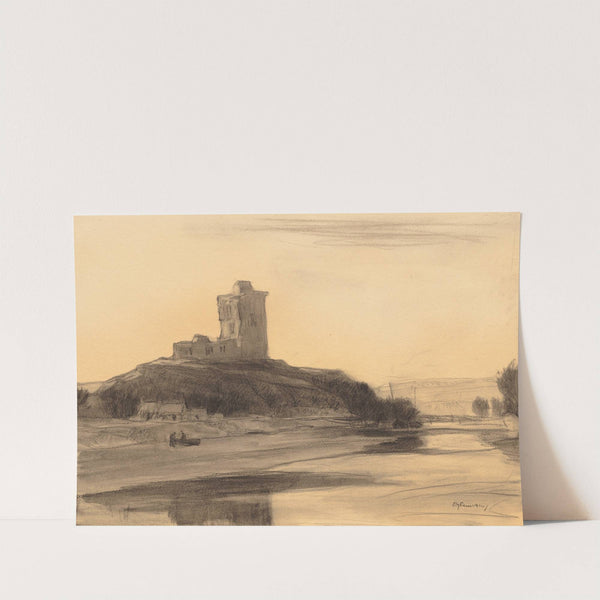 The Red Castle by David Young Cameron