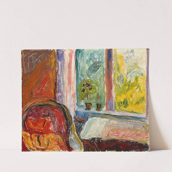 The red Chair by Thorvald Erichsen