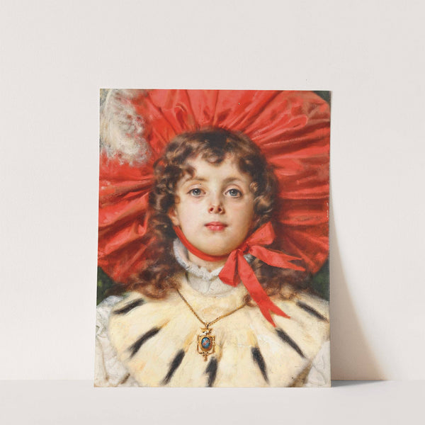 The red hat by Antonio Barzaghi-Cattaneo