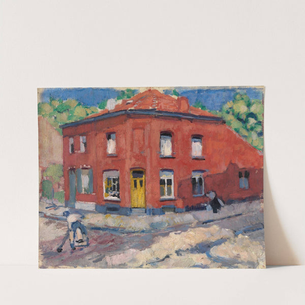 The Red House, Late Snow by Rik Wouters