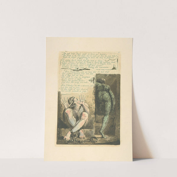 The red limb'd Angel... by William Blake