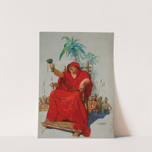 The Red Robe (1915) by N. C. Wyeth