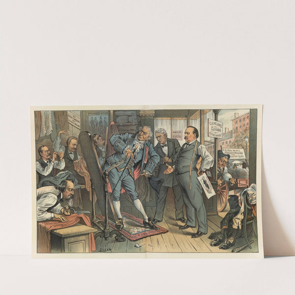 The rehabilitation of the Democratic party (1885) by Bernhard Gillam