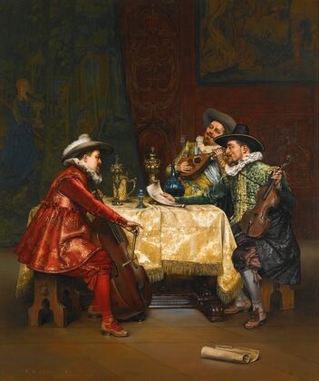 The rehearsal (1897)