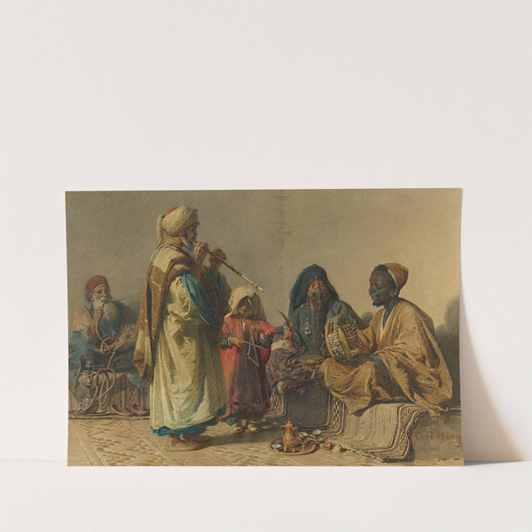 The Rehearsal, Cairo by Carl Haag