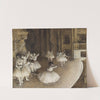 The Rehearsal of the Ballet on Stage (1874) by Edgar Degas