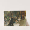 The Rehearsal of the Ballet Onstage (ca. 1874) by Edgar Degas