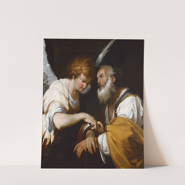 The Release Of St Peter (circa 1635) by Bernardo Strozzi